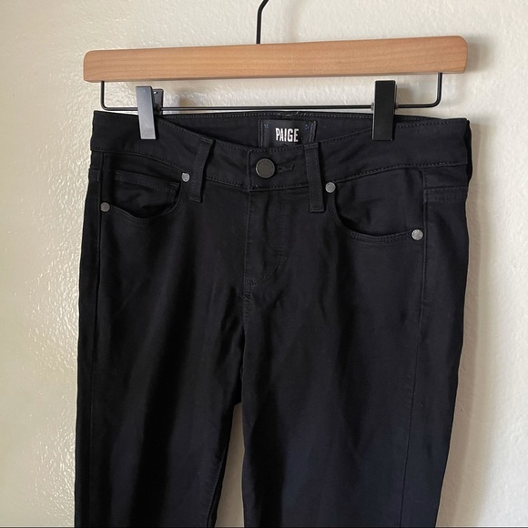 Paige | Verdugo Crop Ankle Zip Jeans - Picture 3 of 8